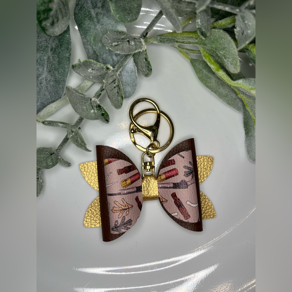 Hunting Bow Keychain Charm